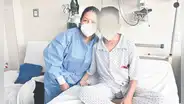 Le dio la vida por segunda vez al donarle un riñón