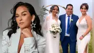 Usuarios critican a Daniela Darcourt por ir vestida de blanco a una boda: “Es norma social”