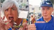 Extranjeros prueban por primera vez anticuchos y su reacción sorprende: "Es como un bistec"