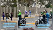 Postulante a San Marcos llega en moto de policía para evitar llegar tarde a examen de admisión