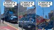 Estudiante de Derecho va a desfile de Papá Noel y pide le conceda un deseo: “Quiero pasar Civil”