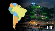 El árbol de Navidad más alto de Sudamérica y segundo del mundo: triplica al más grande del Perú