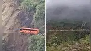 Bus pasa por abismo en la ruta Cusco-Quillabamba y causa zozobra: "¿Dónde está la plata del pueblo?"