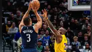 Dallas Maverick derrotaron 127-125 a Los Angeles Lakers por la NBA 2023/24