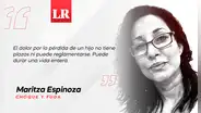 Tu dolor me estorba, por Maritza Espinoza