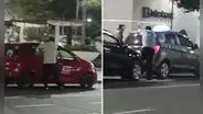 Taxistas juegan a la ‘guerra’ con pistolas de juguetes en Chiclayo: “Tienen alma de niños”