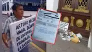 Hombre arroja basura a la Municipalidad de Trujillo y alcalde Arturo Fernández lo multa con S/1.732