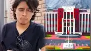 Así es como un joven invidente estudia Matemática en la UNI: "Es un gran estudiante"