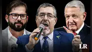 Boric, AMLO y más: estos son los presidentes de Latinoamérica que expresan su apoyo a Bernardo Arévalo