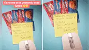 Juega al amigo secreto y le regalan sachet de kétchup: “Te debo el ¼ de pollo a la brasa”
