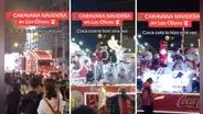 Coca Cola sorprende con caravana navideña por las calles de Los Olivos: “Pasen por todos los distritos”