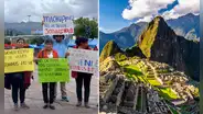 Machu Picchu: operadores turísticos protestan contra venta virtual de boletos a la llacta inca