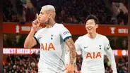 Con un gol de Richarlison, Tottenham venció 2-0 a Nottingham Forest por la Premier League