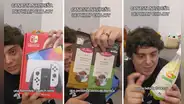 "Hay Nintendo Switch Oled": peruano arma canasta navideña de PHILLIP CHU JOY y en redes se sorprenden