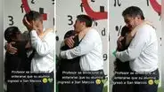 Profesor  PERUANO se emociona al saber que su alumna de academia ingresó a la UNMSM: "La luchaste"