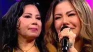 Estrella Torres rompe en llanto al presentar por primera vez en TV a su mamá: "No te me mueras nunca"