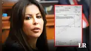 Patricia Chirinos devuelve bono de semana de representación tras descubrirse su viaje a España