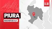Temblor de magnitud 4.4 se registró hoy en Piura, según IGP