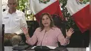 La presidenta de la República, Dina Boluarte, dio el balance del año 2023
