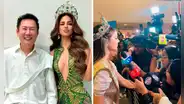 Presidente del Miss Grand quedó sorprendido por el recibimiento de Luciana Fuster en el Perú