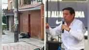 La Victoria: dejan corona fúnebre y granada en la puerta de la casa del alcalde Rubén Cano
