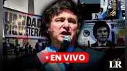 Marcha de piqueteros contra Milei, EN VIVO: manifestantes llegaron a Plaza de Mayo