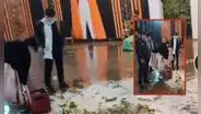 Mujer sorprende al romper cervezas tras finalizar fiesta de matrimonio en Juliaca: "Mucho dinero"