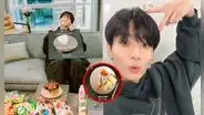 Jungkook de BTS usó su placa de Spotify como plato: ¿cuáles fueron los 7 snacks coreanos que comió?
