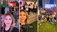 ¡Con premios, show y canastas! Gisela sorprende con tremenda fiesta para sus trabajadores por Navidad