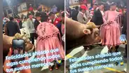 Mujer va a la fiesta de graduación de su ahijado y le lleva un toro de regalo: “Esa madrina vale oro”