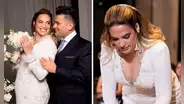 Cassandra Sánchez publica fotos oficiales de su boda y enciende rumores de segundo embarazo