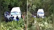 Cajamarca: hombre fallece tras la caída de una combi a un abismo de 50 metros