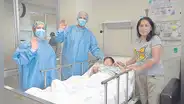 Thiago y Jorge, dos niños que recibieron el mejor regalo de Navidad