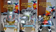 Usuarios quedan en shock por robot de Transformers que canta tema de Armonía 10: “El megachelatrón”
