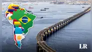 ¿En que país de Sudamérica está el puente más largo?: mide 13.290 km y tiene 8 carriles