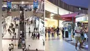 ¿Qué centro comercial es el más visitado por empresarios y qué tiendas prefieren?