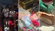 Comida, juguetes y adornos: miles de personas acuden a Gamarra para últimas compras navideñas