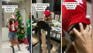 Perrito comió el pavo de Navidad, mientras su familia hacia la entrega de regalos: "Solo en Perú"