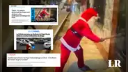 Policía peruano disfrazado de Papá Noel es noticia en medios del mundo por arresto de narcos