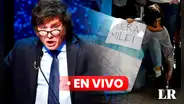 Javier Milei, EN VIVO: últimas noticias del megadecreto, el DNU y marchas