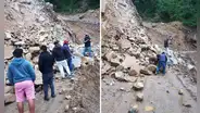 Lluvias en Piura: carretera de Huancabamba se derrumba y deja aislados a pobladores