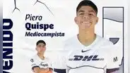 Piero Quispe es anunciado por Pumas UNAM como nuevo jugador: "La joya de Sudamérica"