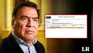 PCM le otorga defensa legal al aprista Javier Velásquez Quesquén por 150.000 soles