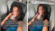 Mujer se negó a cambiar asiento de vuelo para que niño viaje con su familia: "Es un no de mi parte"