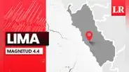 Temblor de magnitud 4.4 se sintió en Lima hoy, según IGP