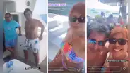 Magaly Medina y Alfredo se divierten en lujoso yate, en Cartagena de Indias: así celebran sus vacaciones