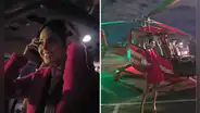 Luciana Fuster se luce transportándose en lujoso helicóptero tras convertirse en la miss Grand
