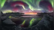 Las fotos más impresionantes de auroras boreales del 2023