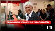 Pagos ONP, enero 2024: revisa el cronograma con fechas para cobro de pensiones