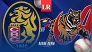 Leones del Caracas vs. Tigres EN VIVO: hora y dónde ver el juego por el Round Robin LVBP 2024